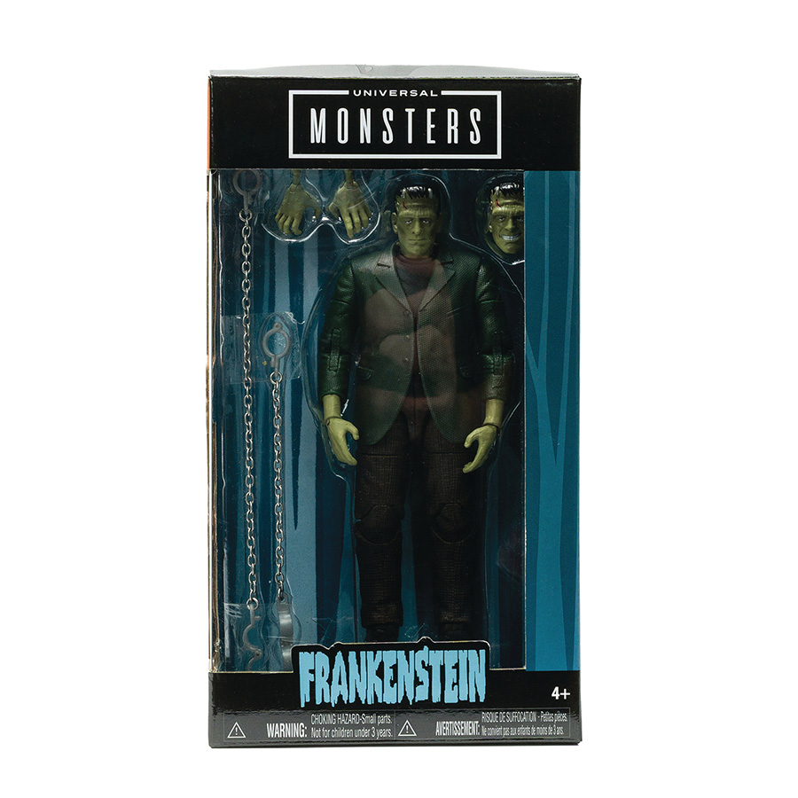 Universal Monsters Frankenstein 6-Inch Die-Cast Action Figure