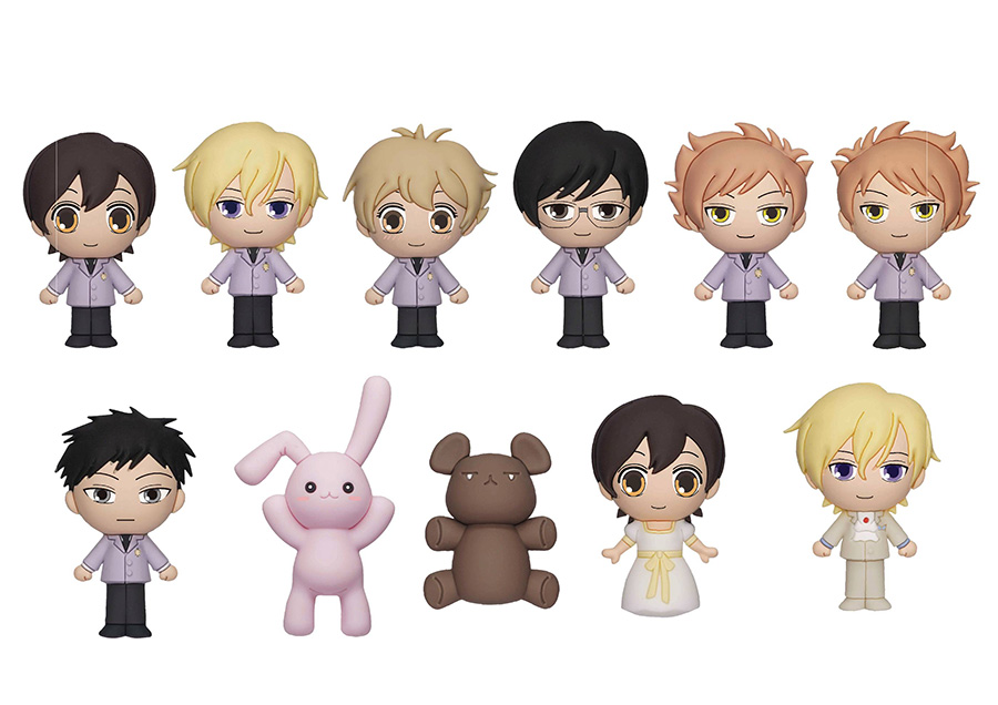 Ouran High School Host Club 3D Foam Bag Clip Blind Mystery Box