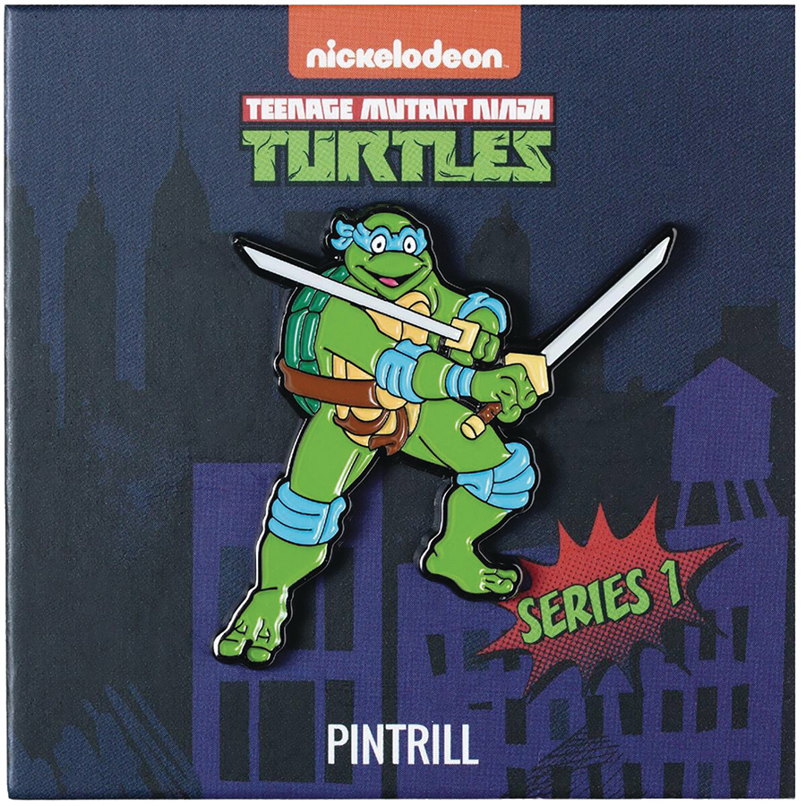 Teenage Mutant Ninja Turtles Original Animated Series Enamel Pin - Leonardo