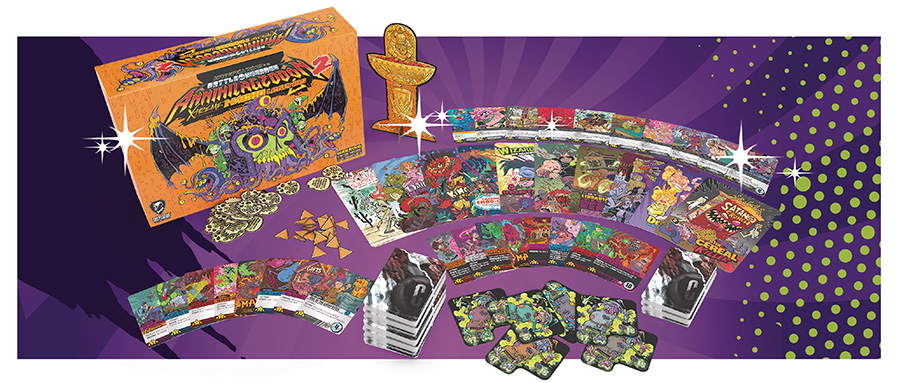 Epic Spell Wars Deck Building Game Annihilageddon 2 Nacho Power Trophy