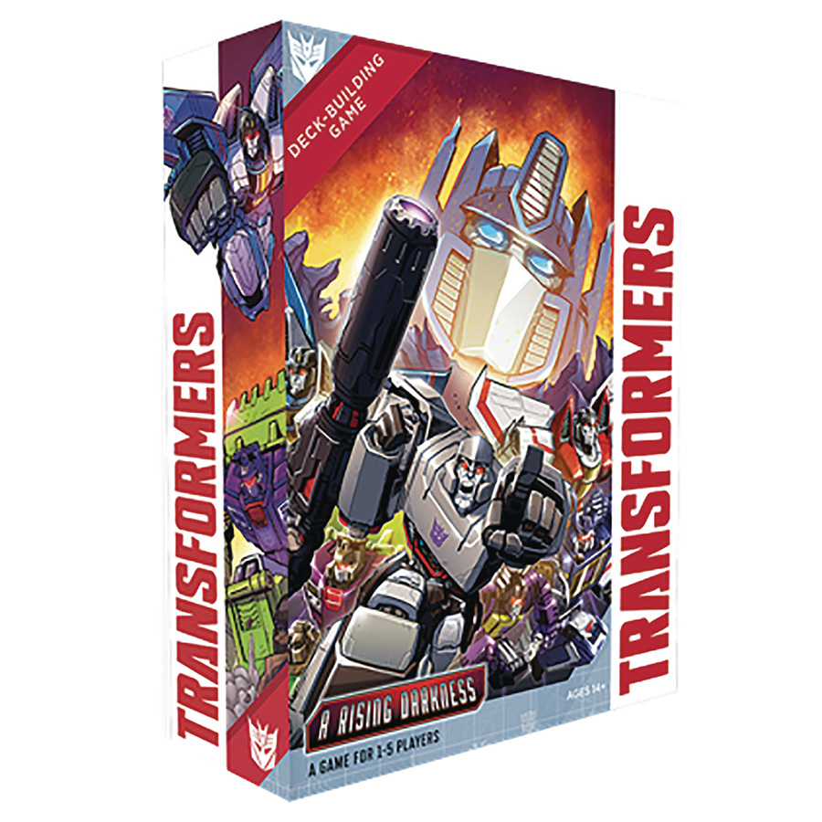 Transformers Deck Building Game Rising Darkness Expansion
