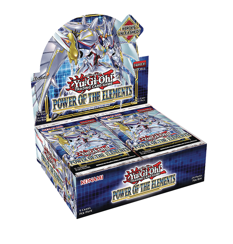 Yu-Gi-Oh Power Of The Elements Display (24-Count)
