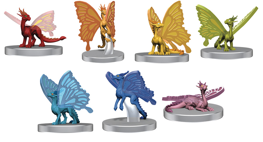 Dungeons & Dragons Icons Of The Realms Pride Of Faerie Dragons