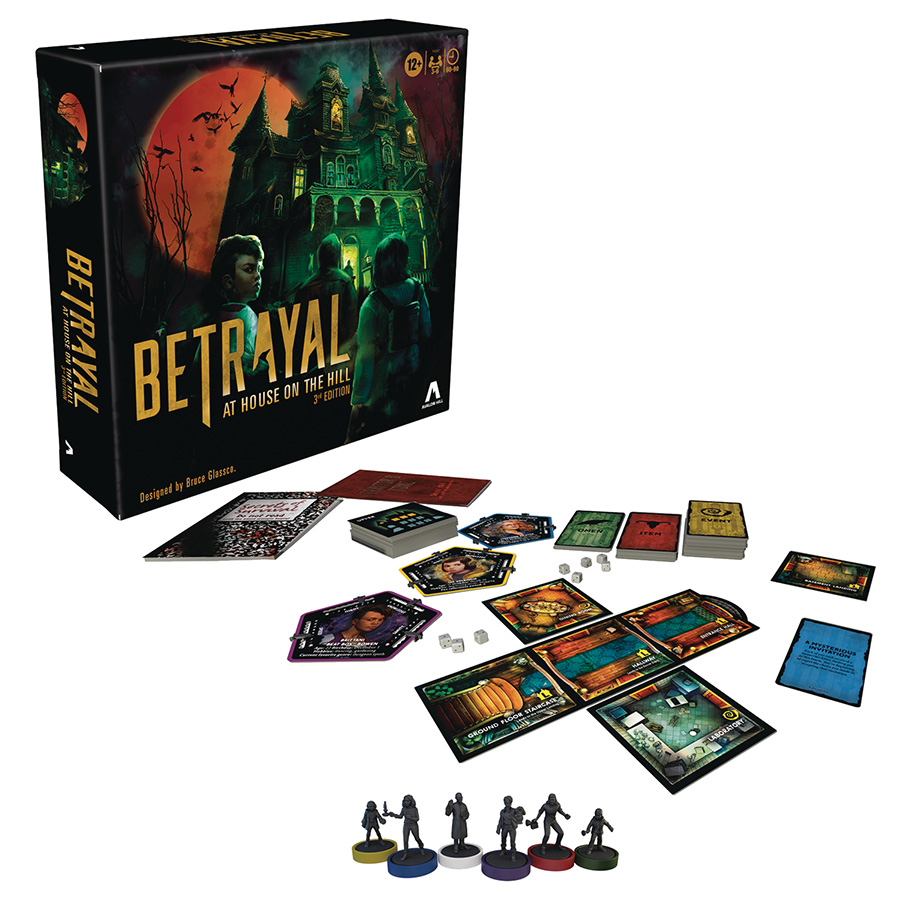Betrayal At House On The Hill Board Game Case
