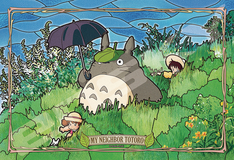 My Neighbor Totoro Art Crystal Jigsaw Puzzle - 300-AC054 Steadily Through The Field