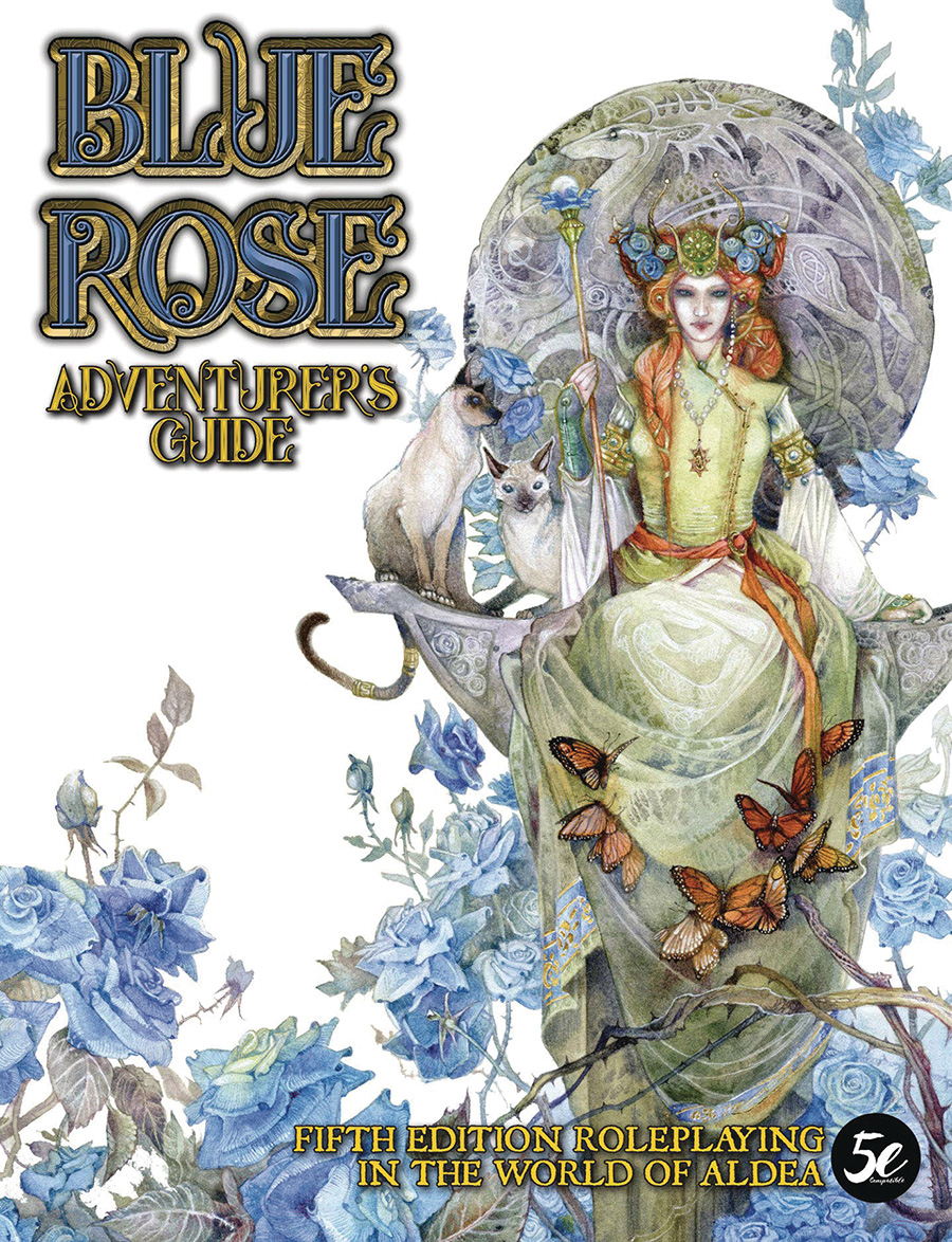 Blue Rose Adventurers Guide Fifth Edition Roleplaying In The World Of Aldea HC