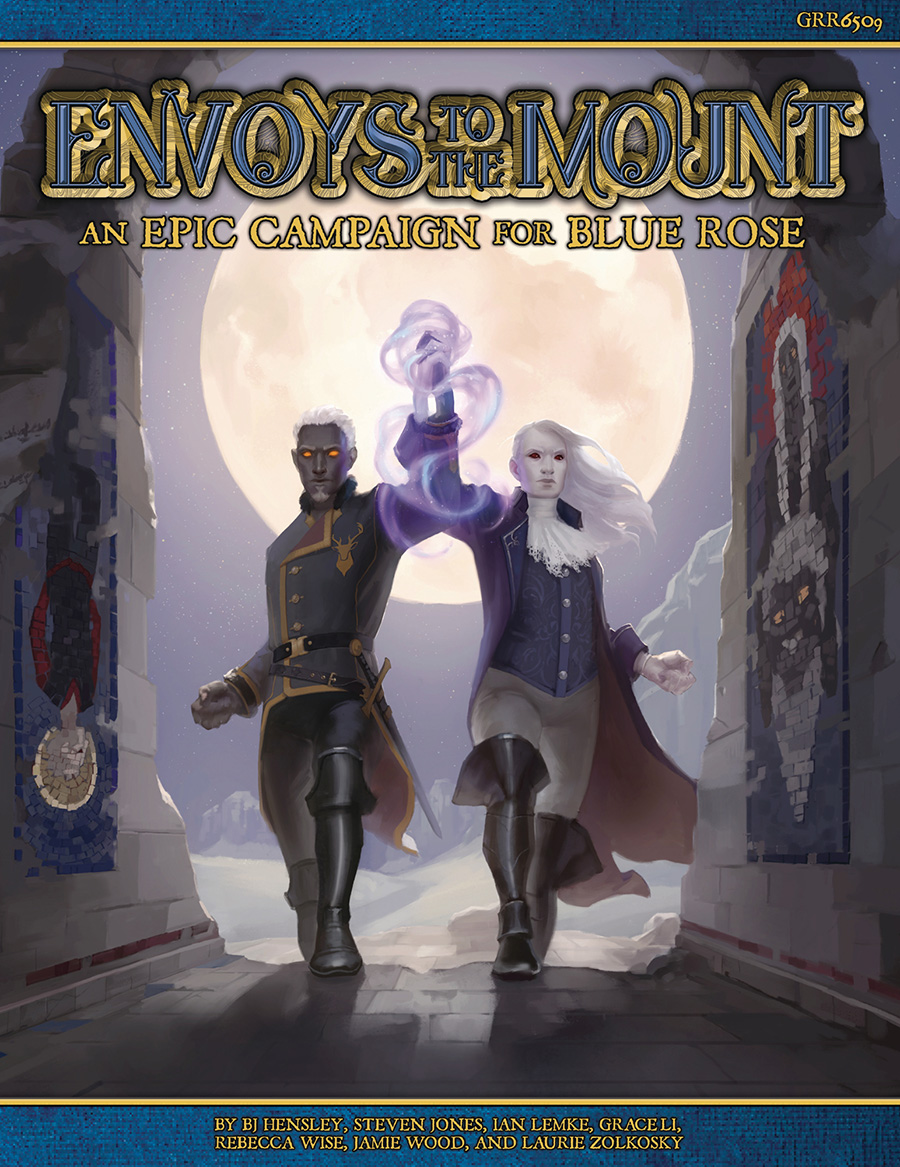 Blue Rose RPG Envoys To The Mount HC