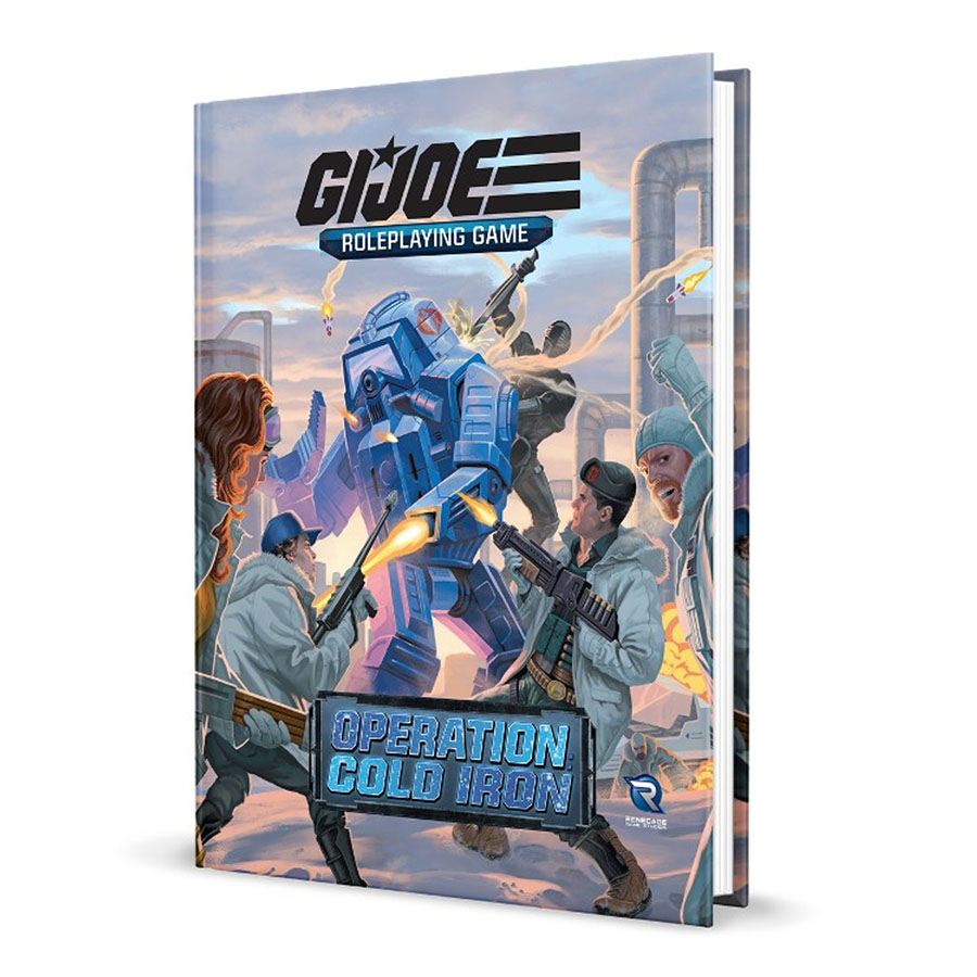GI Joe RPG Operation Cold Iron Adventure Book HC