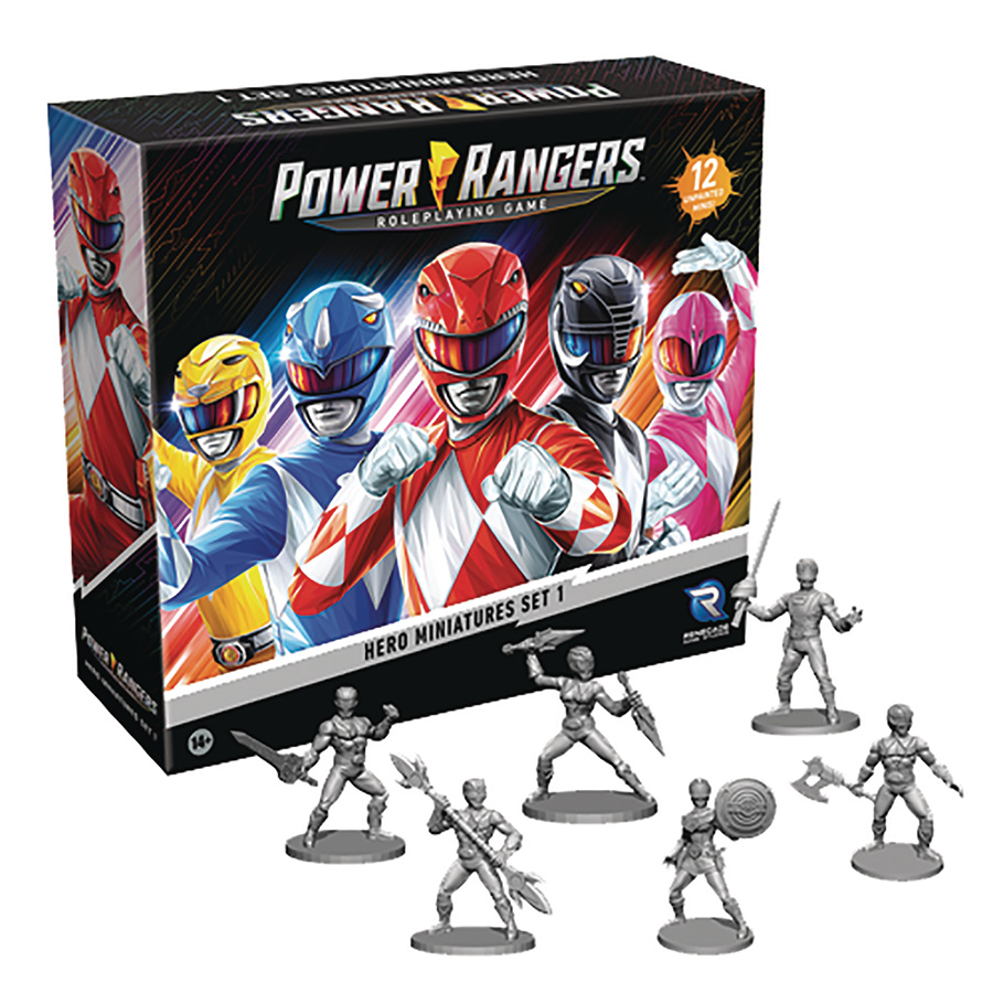 Power Rangers RPG Hero Miniatures Set 1