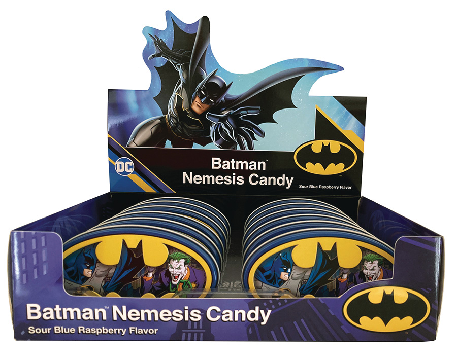 DC Comics Batman Nemesis Candy Tin 12-Count Display