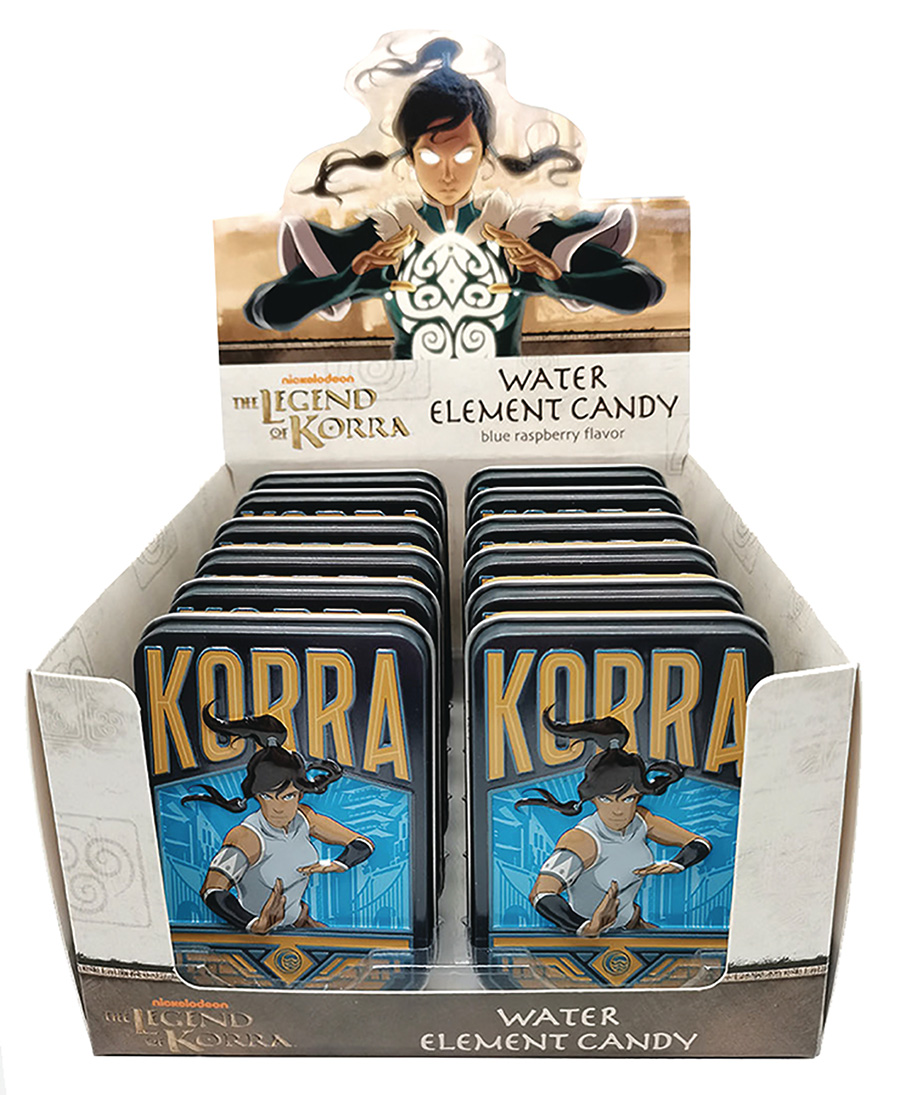 Legend Of Korra Water Element Candy Tin