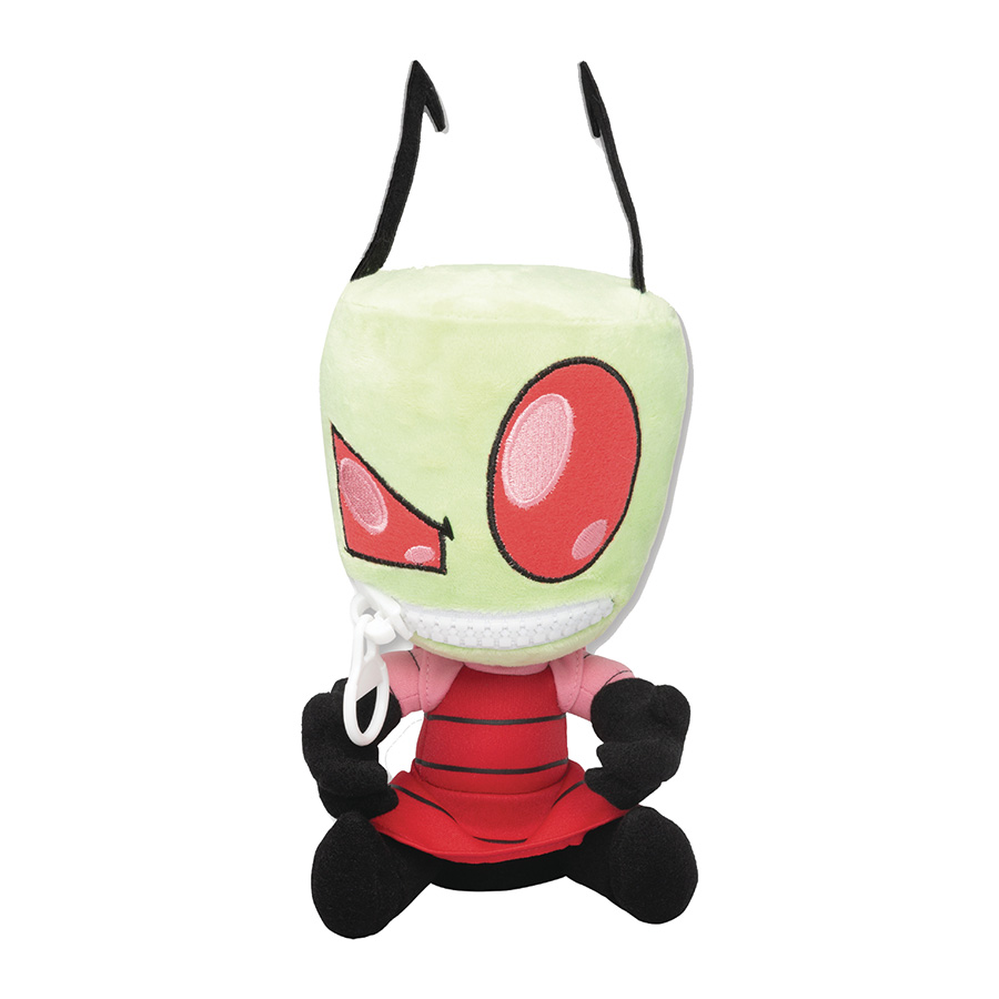 Invader Zim Zippermouth Plush - Zim