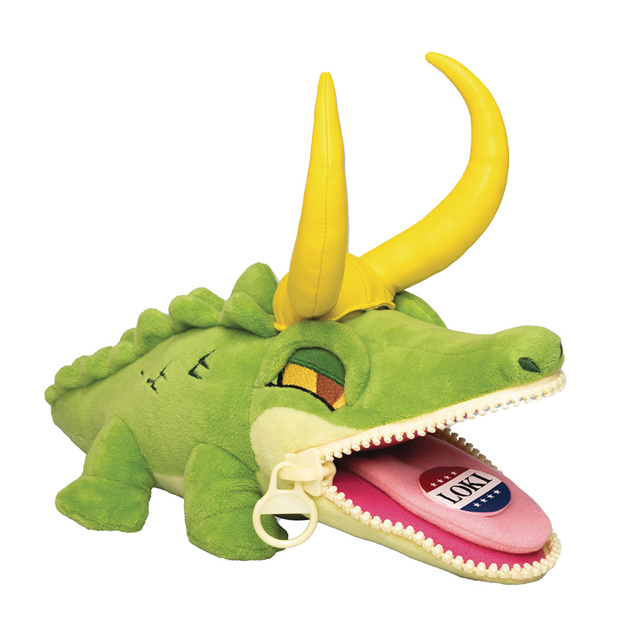 Marvels Loki Alligator Loki Zippermouth Plush
