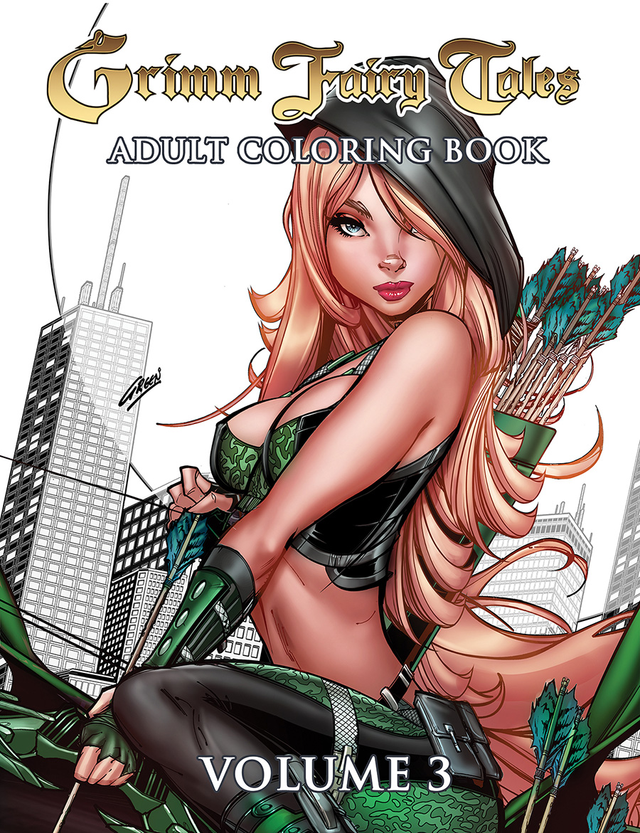 Grimm Fairy Tales Adult Coloring Book Vol 3 TP