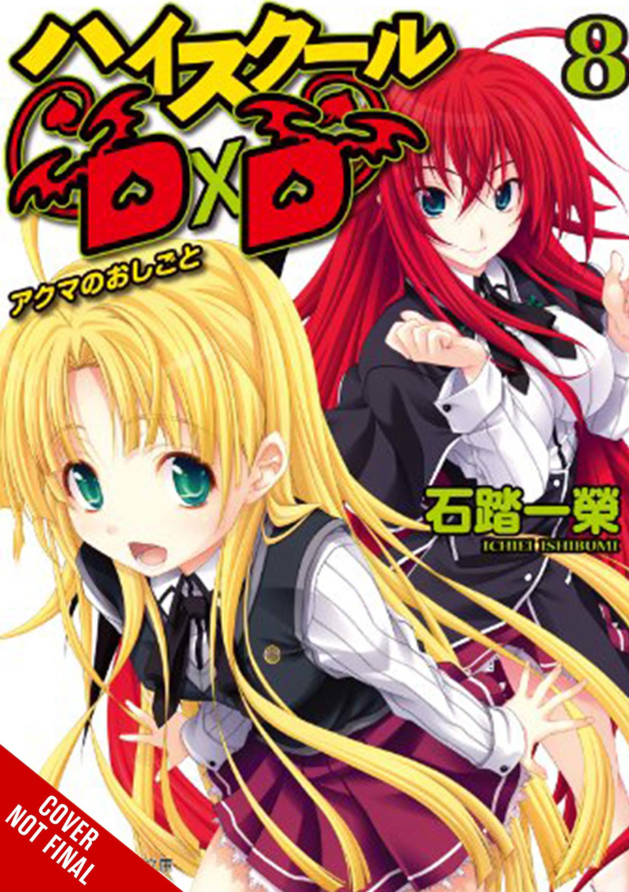 High School DxD Light Novel Vol 8 A Demons Work