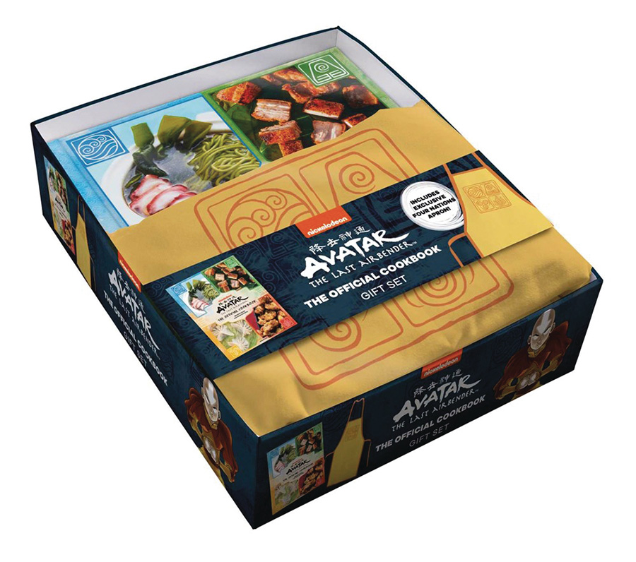 Avatar The Last Airbender Official Cookbook Gift Set