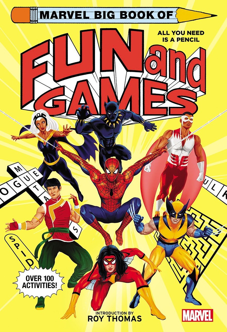 Marvel Big Book Of Fun And Games SC