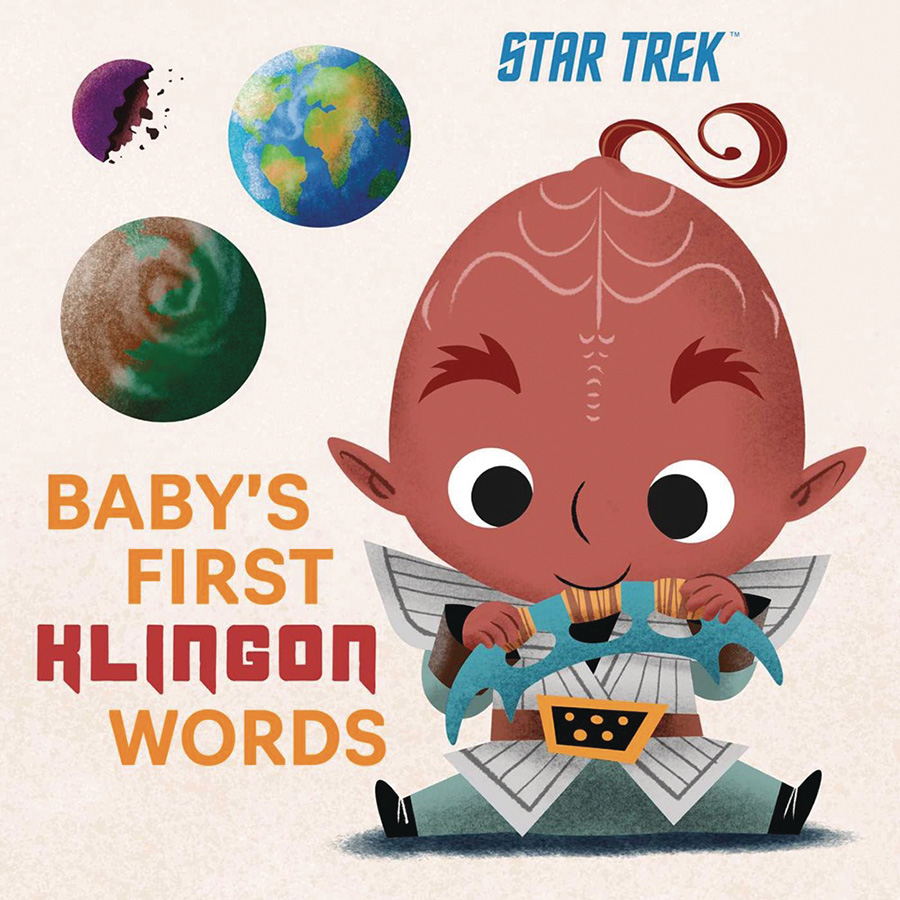Star Trek Babys First Klingon Words Board Book HC