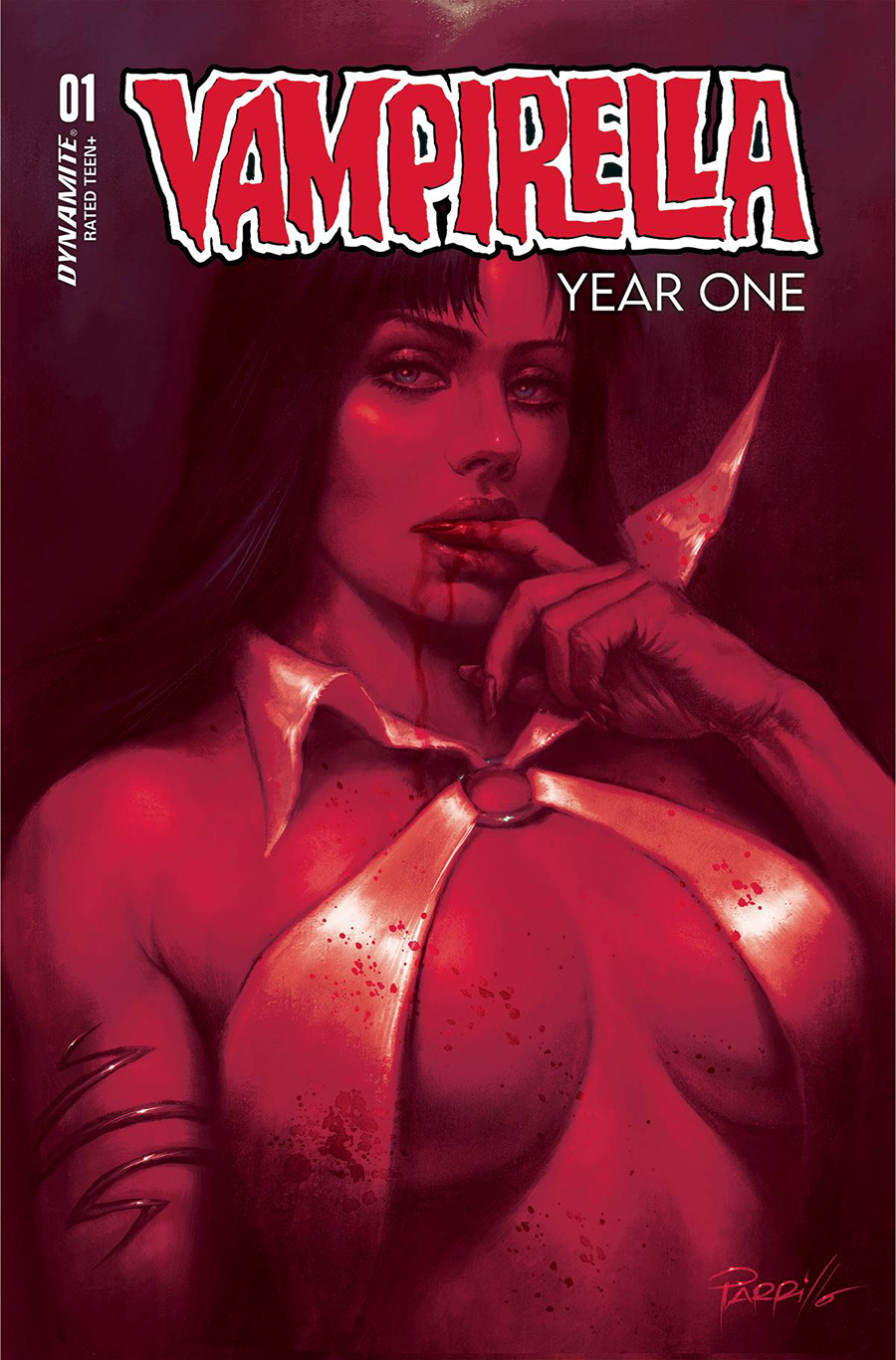 Vampirella Year One #1 Cover J Incentive Lucio Parrillo Tint Cover