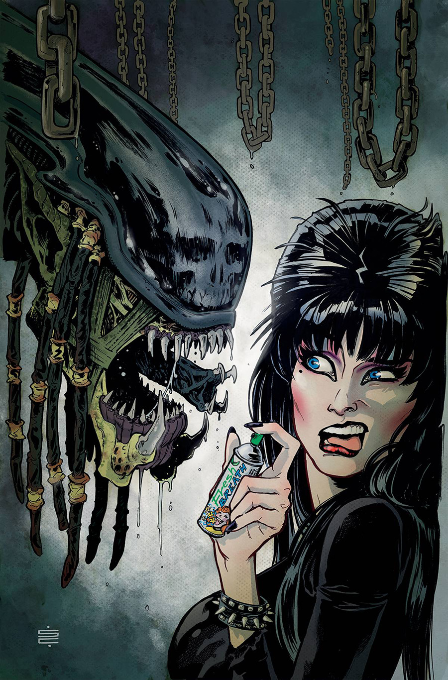 Elvira In Horrorland #3 Cover H Incentive Silvia Califano Virgin Cover