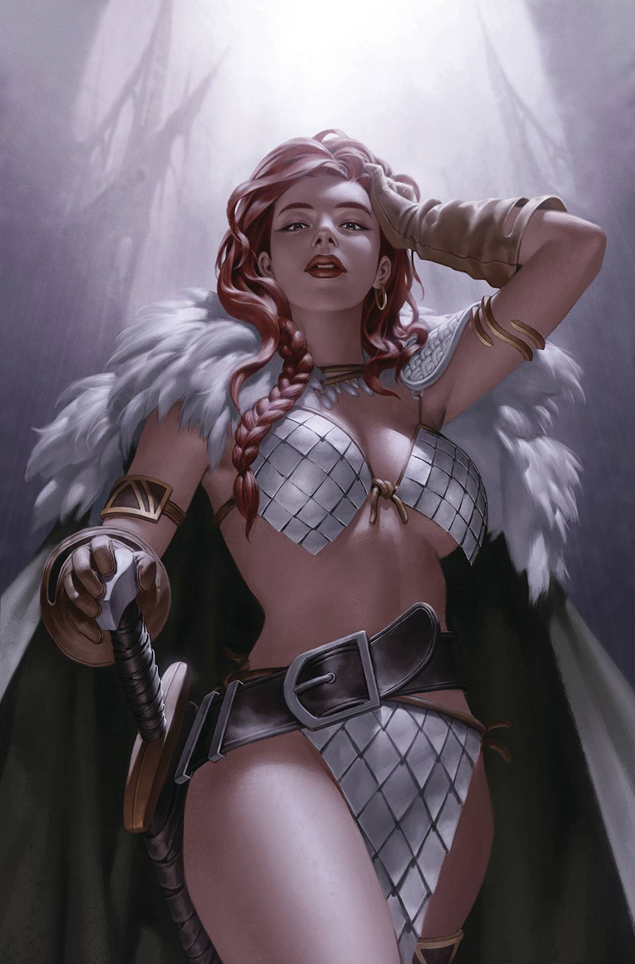 Immortal Red Sonja #4 Cover J Incentive Junggeun Yoon Virgin Cover