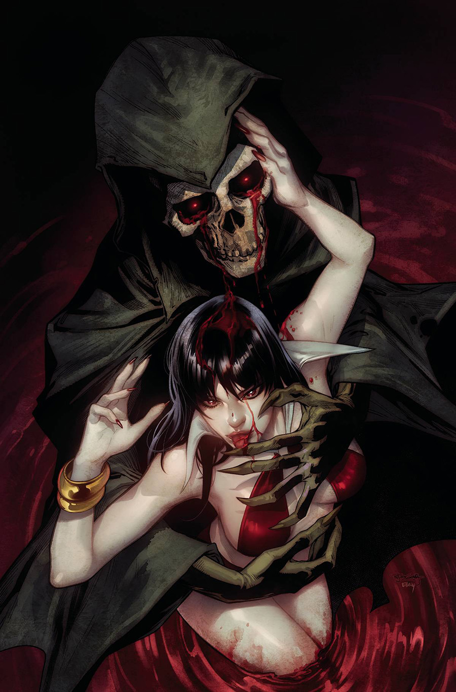 Vampirella Strikes Vol 3 #3 Cover J Incentive Stephen Segovia Virgin Cover