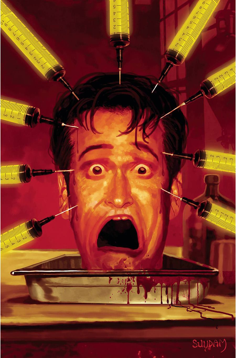 Army Of Darkness vs Reanimator Necronomicon Rising #1 Cover O Limited Edition Arthur Suydam Virgin Cover