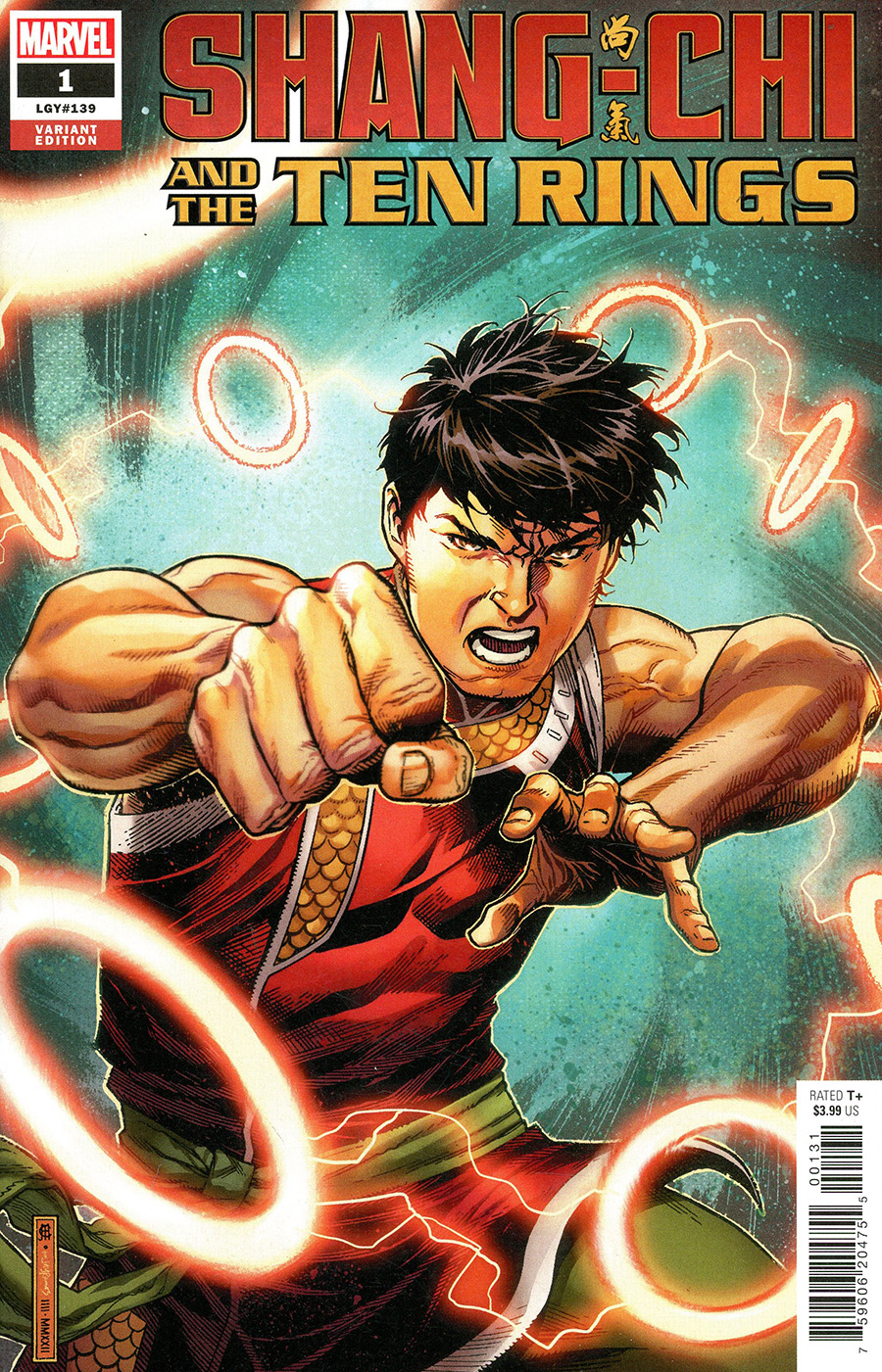 Shang-Chi And The Ten Rings #1 Cover E Incentive Jim Cheung Variant Cover