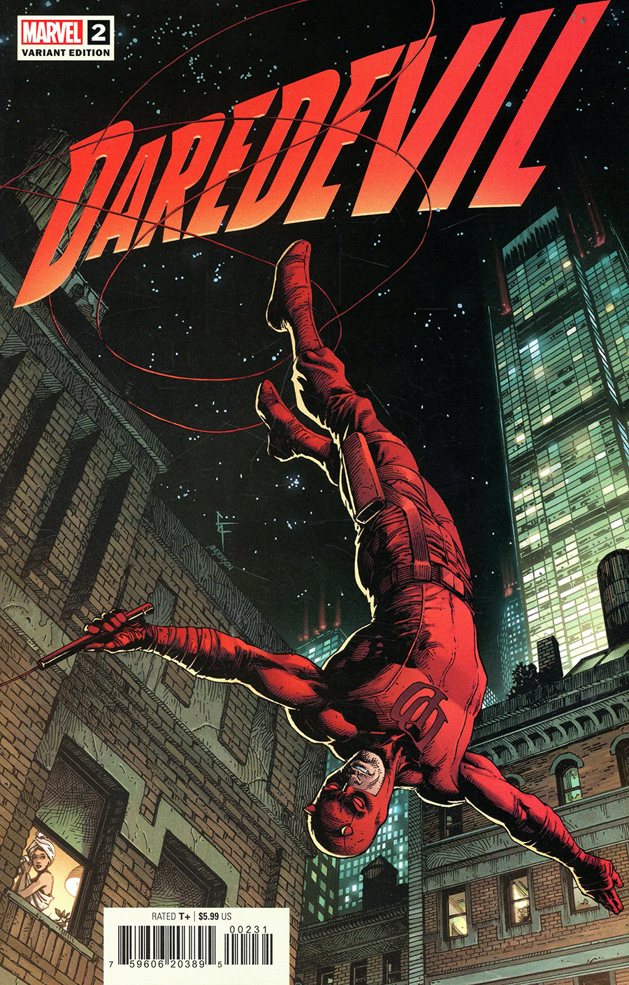 Daredevil Vol 7 #2 Cover D Incentive Gary Frank Variant Cover (#650)