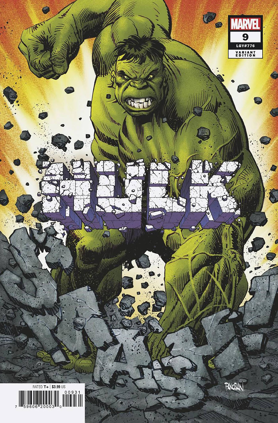 Hulk Vol 5 #9 Cover D Incentive Dan Panosian Variant Cover