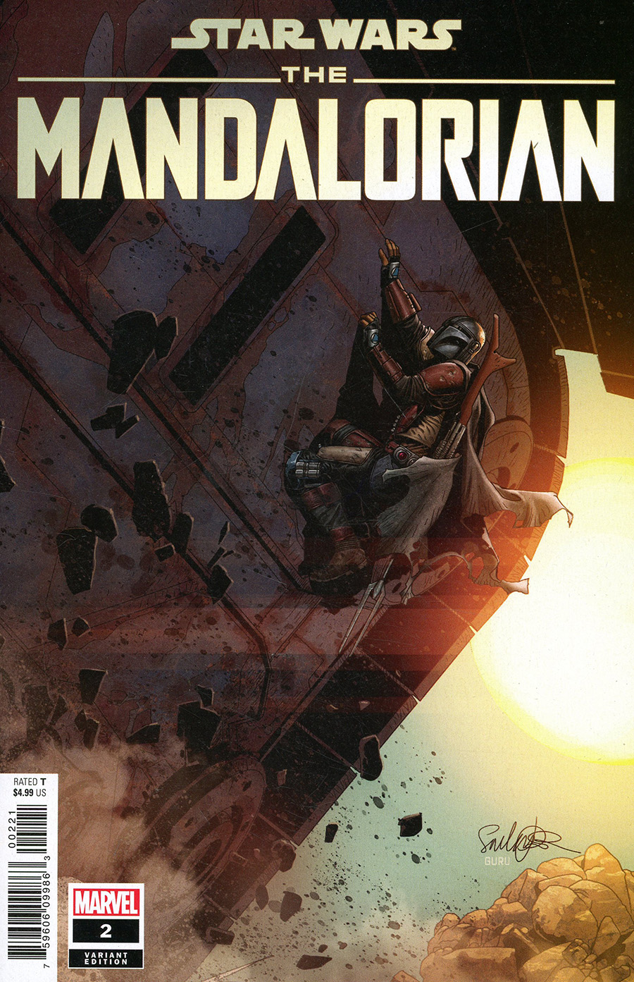 Star Wars The Mandalorian #2 Cover D Incentive Salvador Larroca Variant Cover