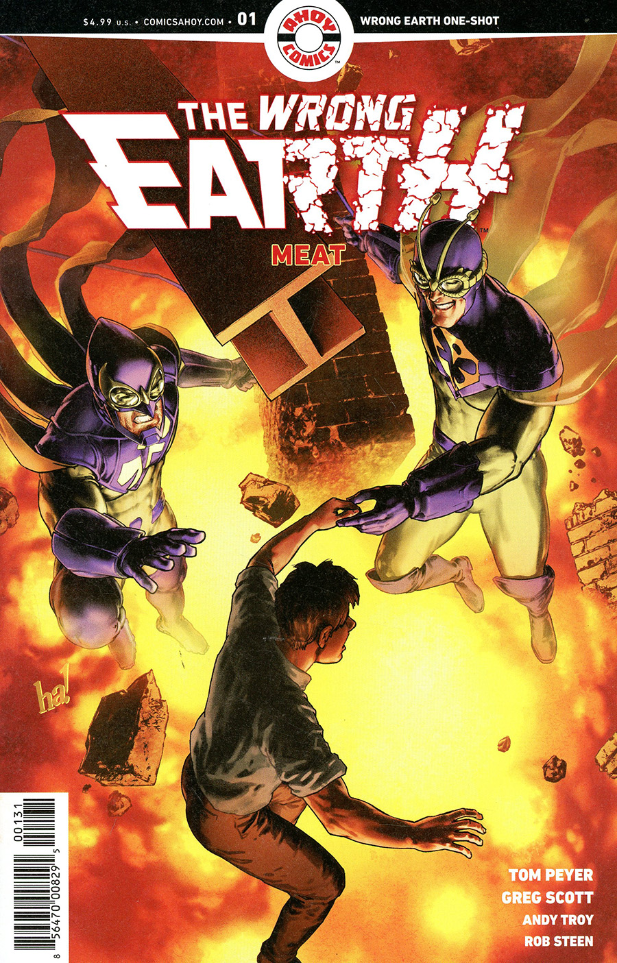Wrong Earth Meat #1 (One Shot) Cover C Incentive Gene Ha Variant Cover