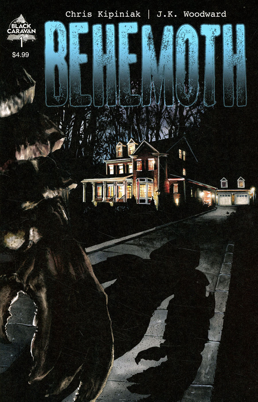 Behemoth (Black Caravan) #1 Cover B Incentive JK Woodward Variant Cover