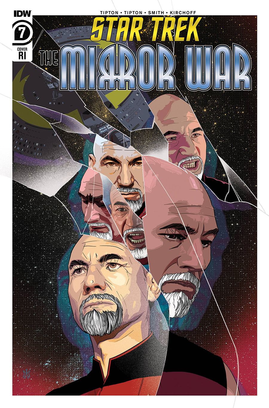 Star Trek The Mirror War #7 Cover C Incentive Mark Alvarado Variant Cover
