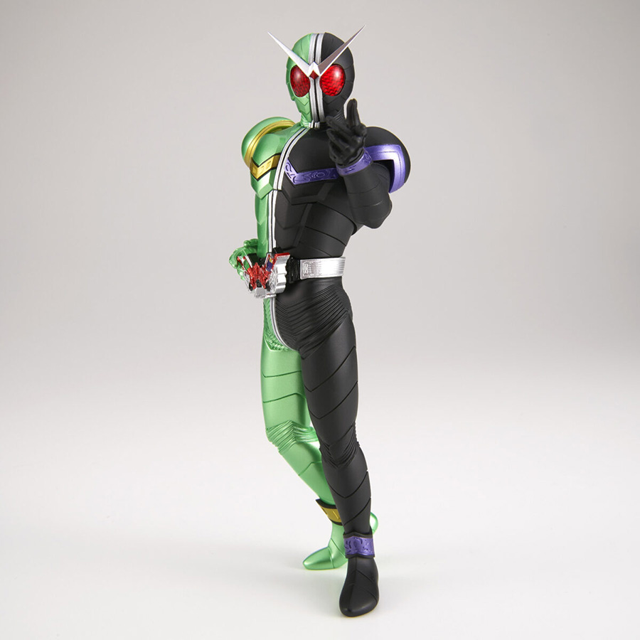 Kamen Rider W Heros Brave Statue Figure - Kamen Rider W Cyclone Joker Version A