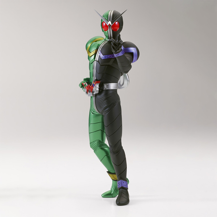 Kamen Rider W Heros Brave Statue Figure - Kamen Rider W Cyclone Joker Version B
