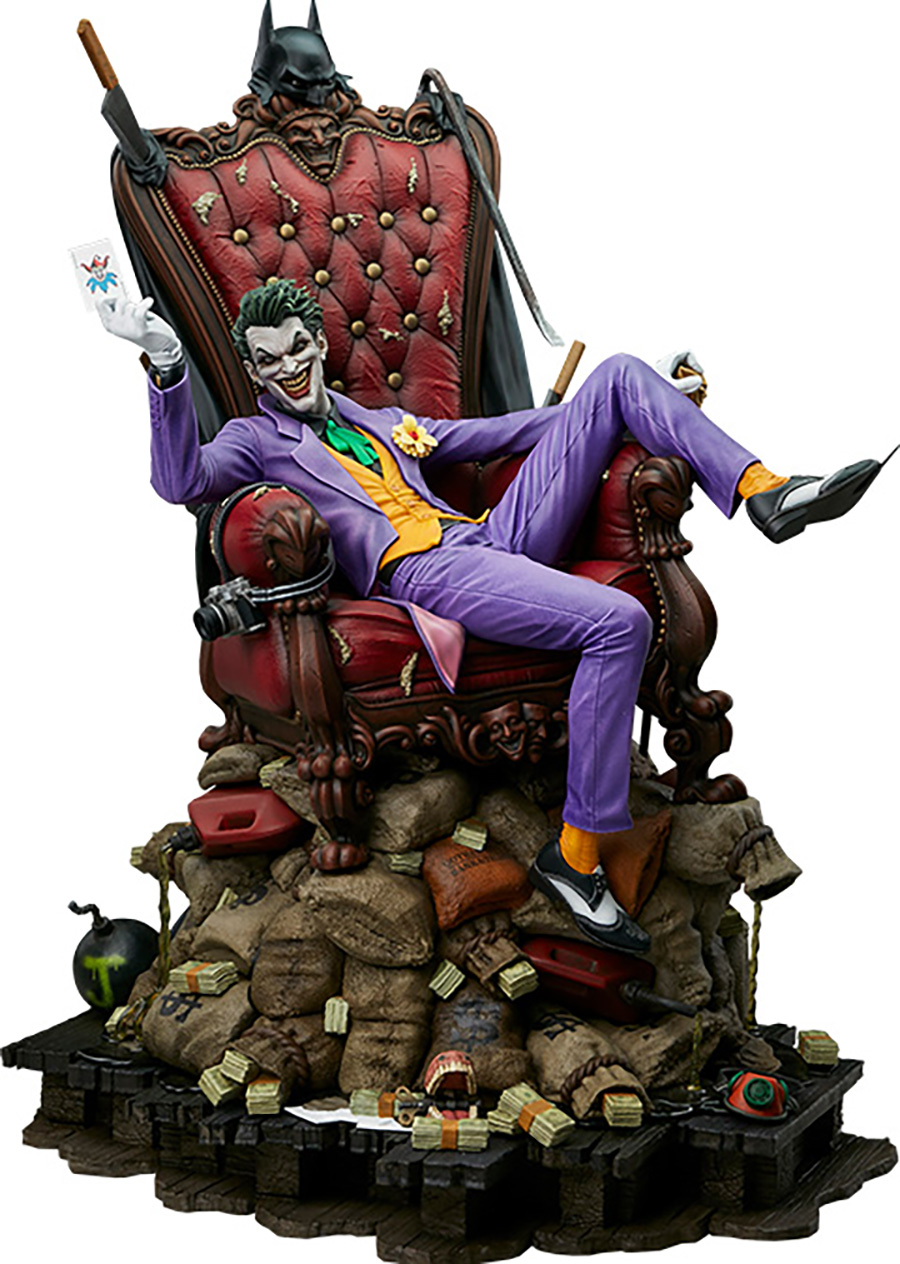 DC Joker Reclining 1/4 Scale Statue