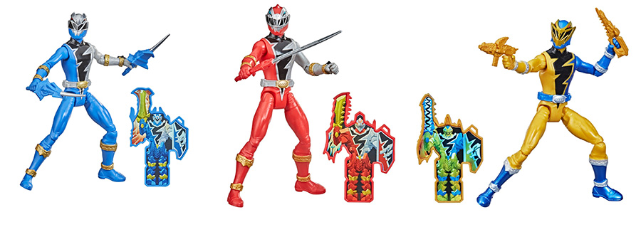 Power Rangers Dino Fury Blue Ranger Ranger 6-Inch Action Figure