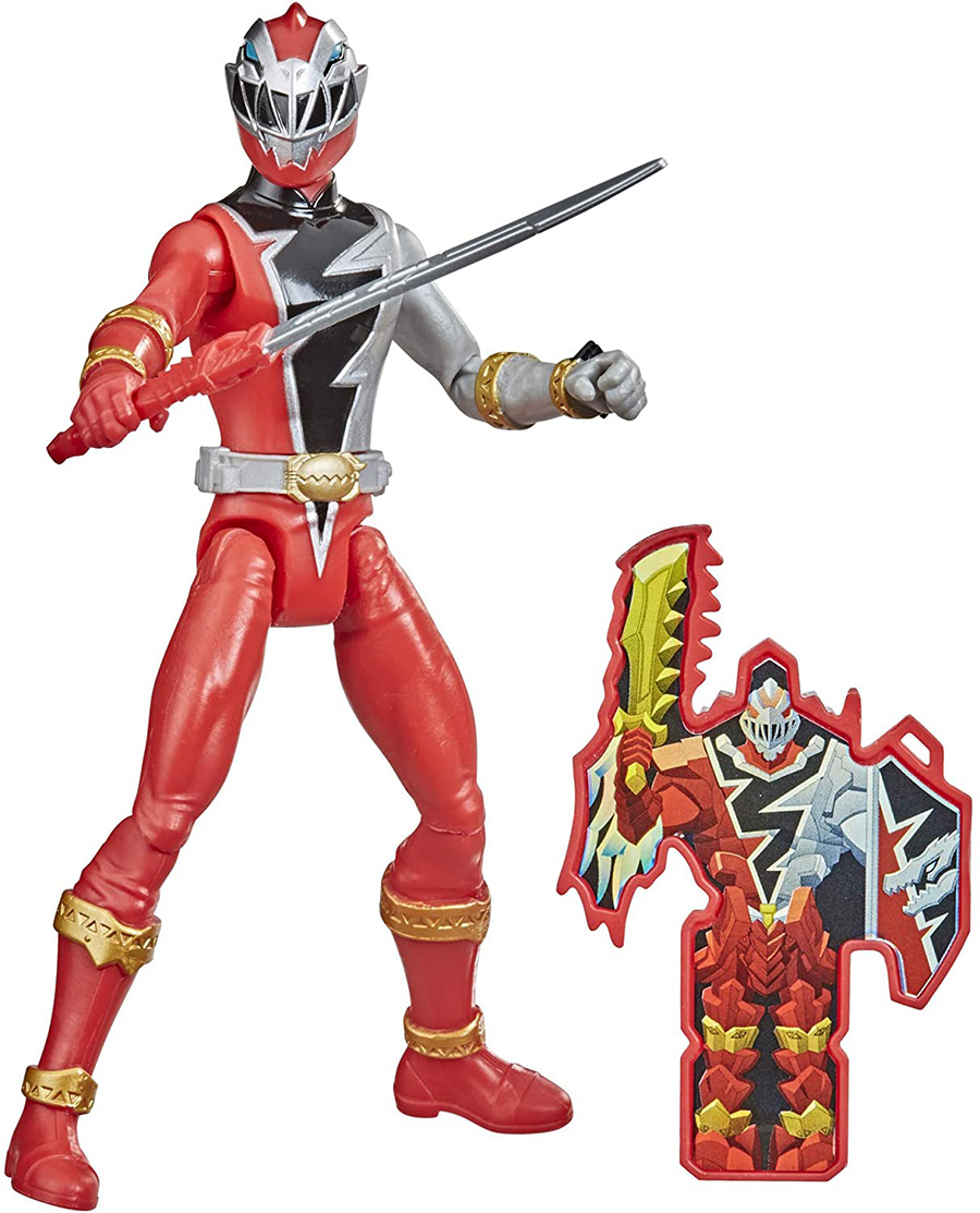 Power Rangers Dino Fury Red Ranger Ranger 6-Inch Action Figure