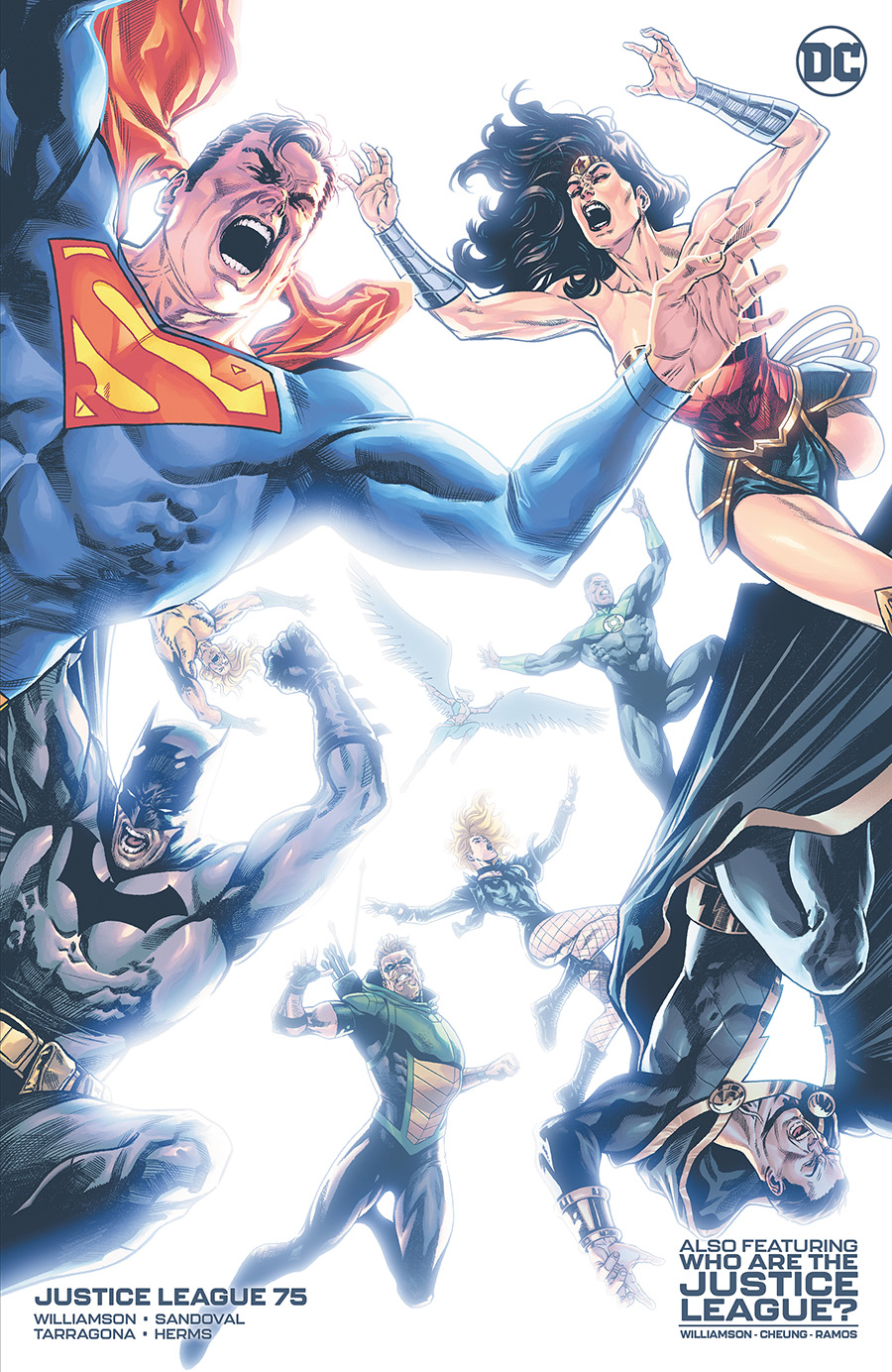 Justice League Vol 4 #75 Cover H 2nd Ptg Daniel Sampere & Alejandro Sanchez Variant Cover