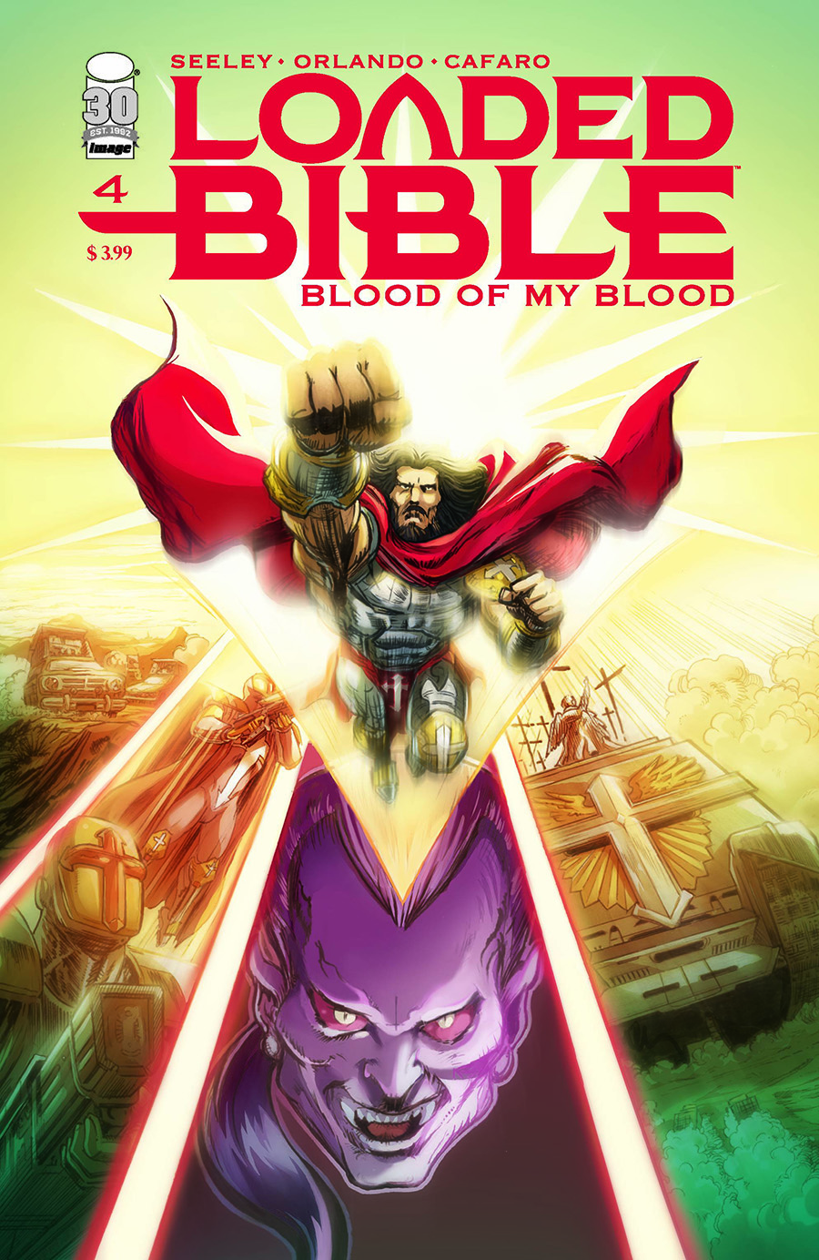 Loaded Bible Blood Of My Blood #4 Cover D Variant Trevor Von Eeden Cover