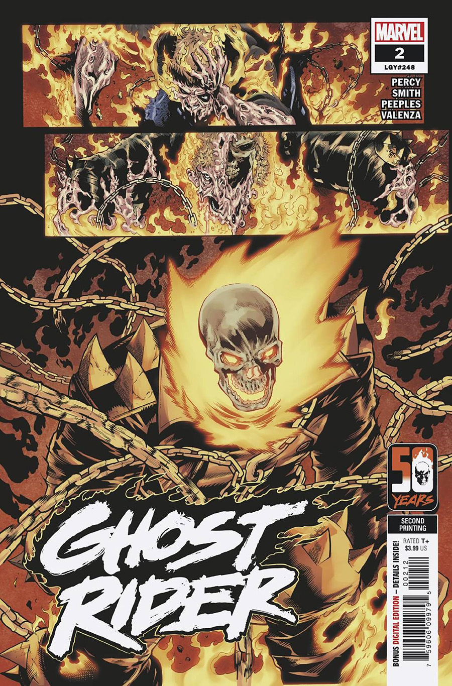 Ghost Rider Vol 9 #2 Cover E 2nd Ptg Cory Smith Variant Cover