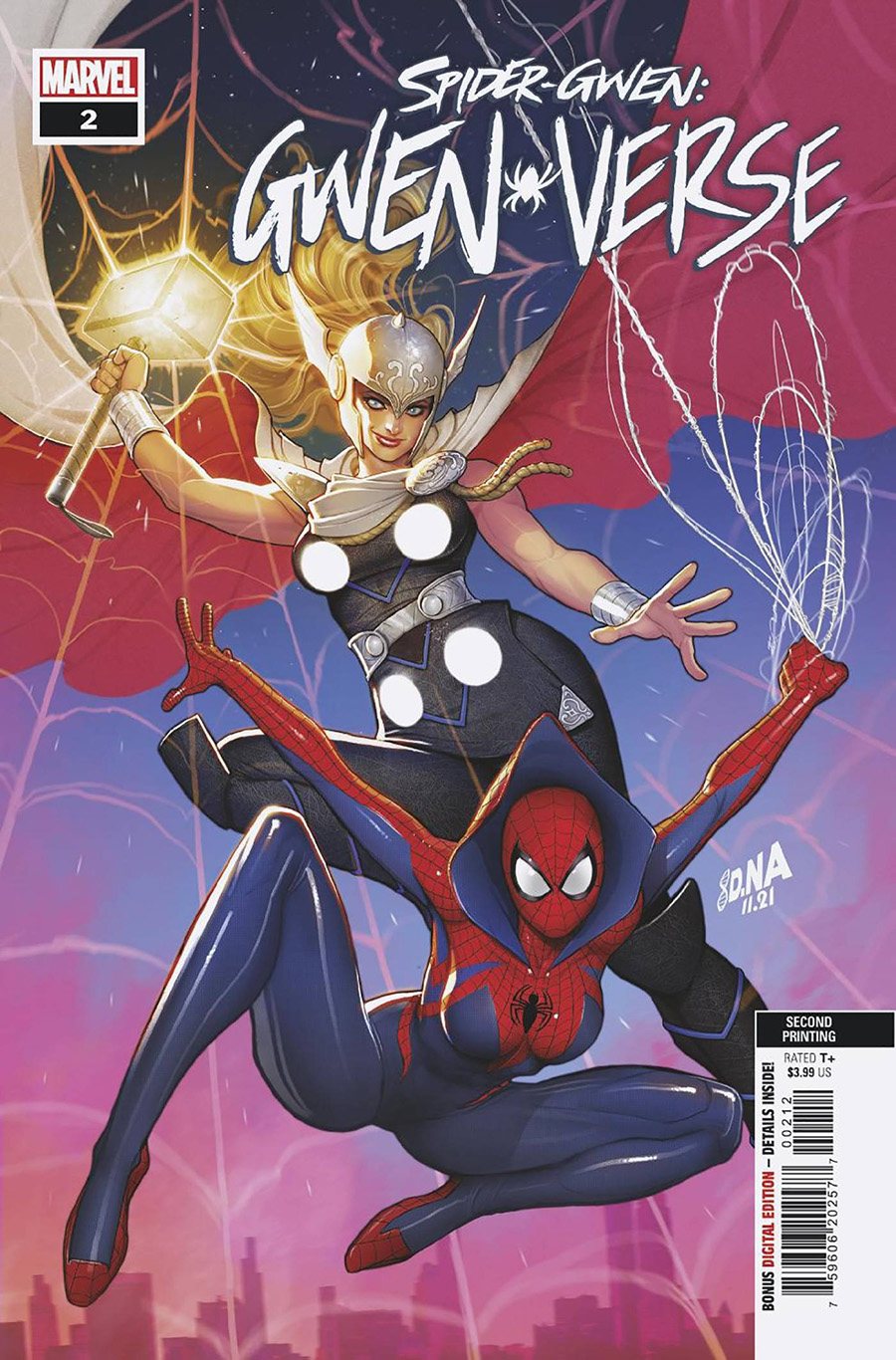Spider-Gwen Gwenverse #2 Cover J 2nd Ptg David Nakayama Variant Cover