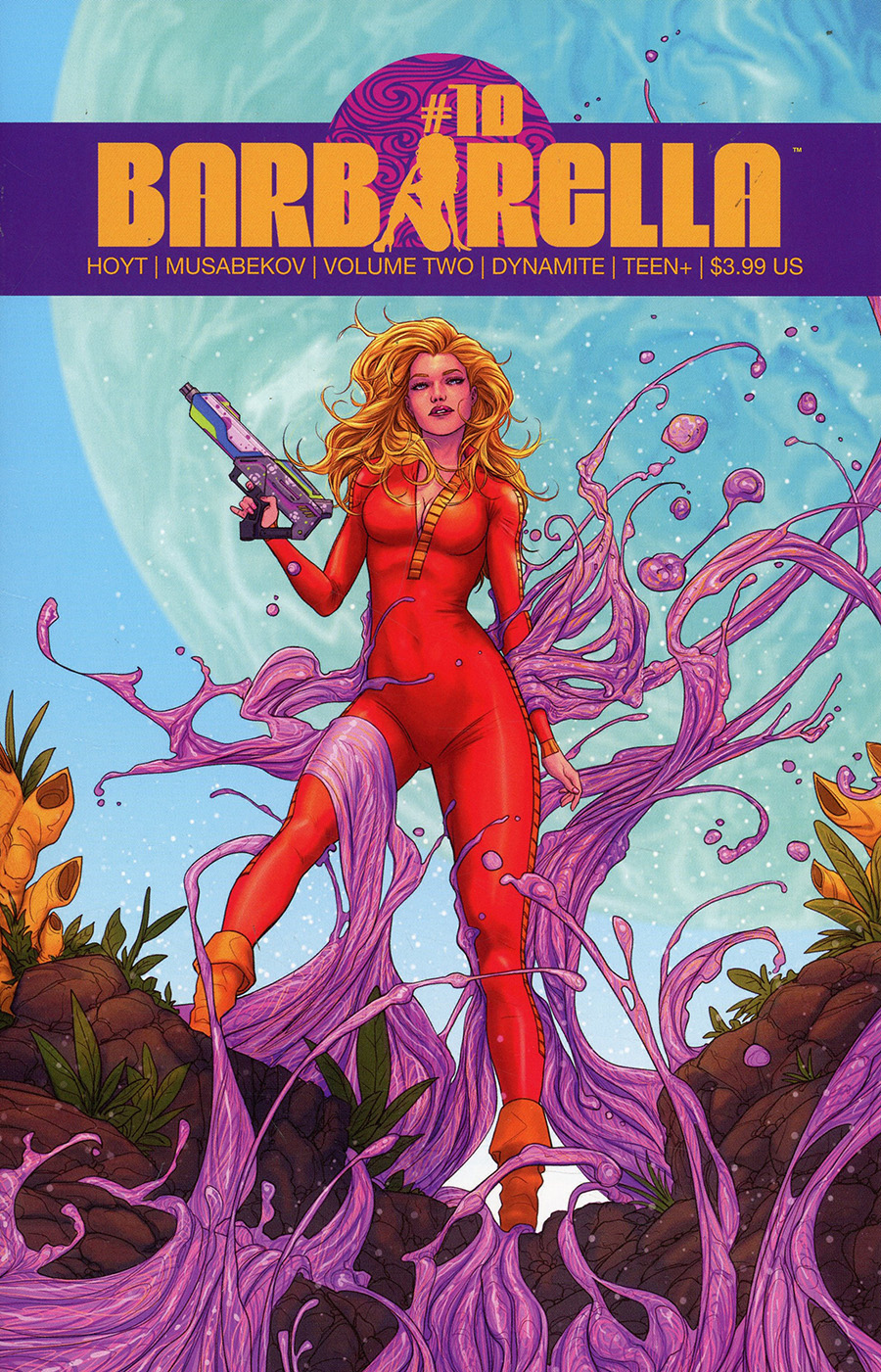 Barbarella Vol 2 #10 Cover M Variant Madibek Musabekov Cover