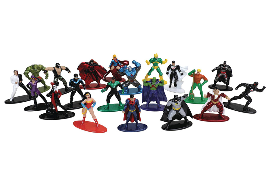 DC Comics Nano Metalfigs Wave 3 20-Pack Mini Figure