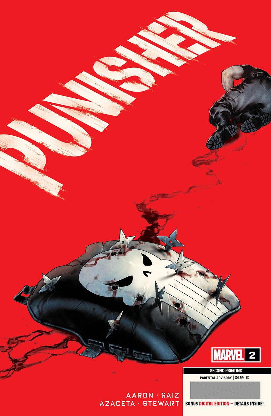 Punisher Vol 12 #2 Cover D 2nd Ptg Jesus Saiz Variant Cover