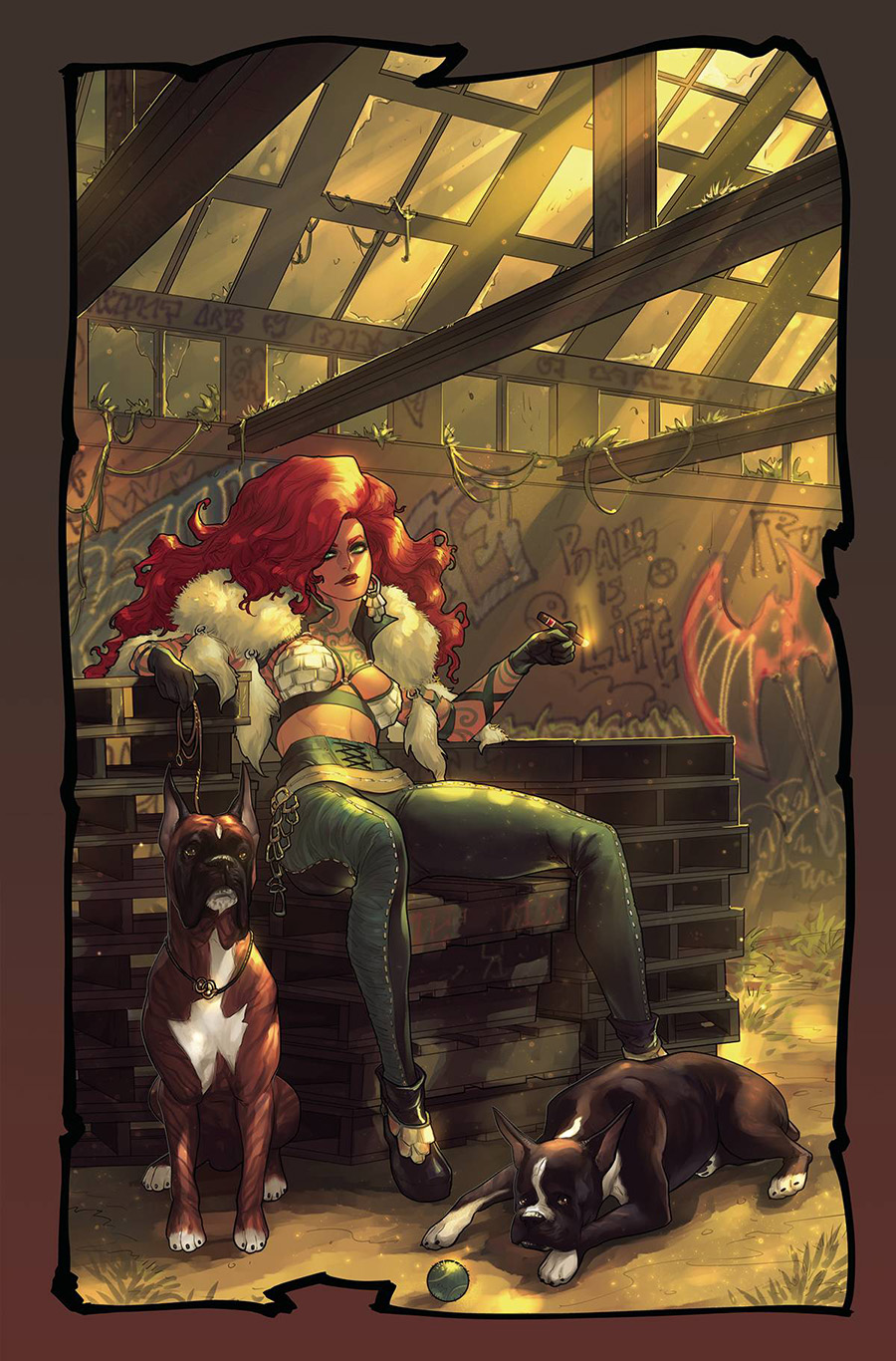 Invincible Red Sonja #9 Cover U Incentive Meghan Hetrick Street Virgin Cover