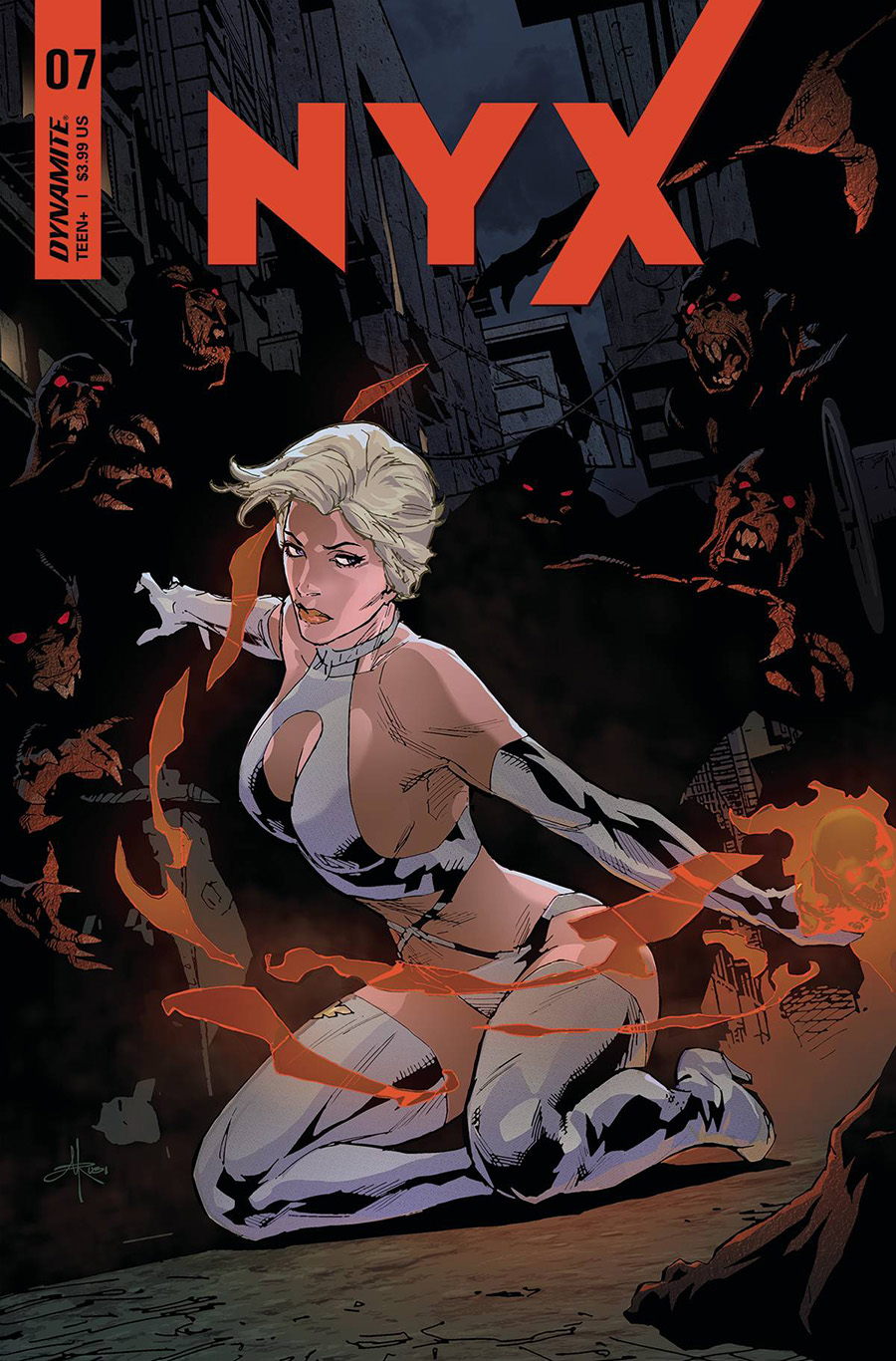 Nyx (Dynamite Entertainment) #7 Cover K Variant Mel Rubi Cover