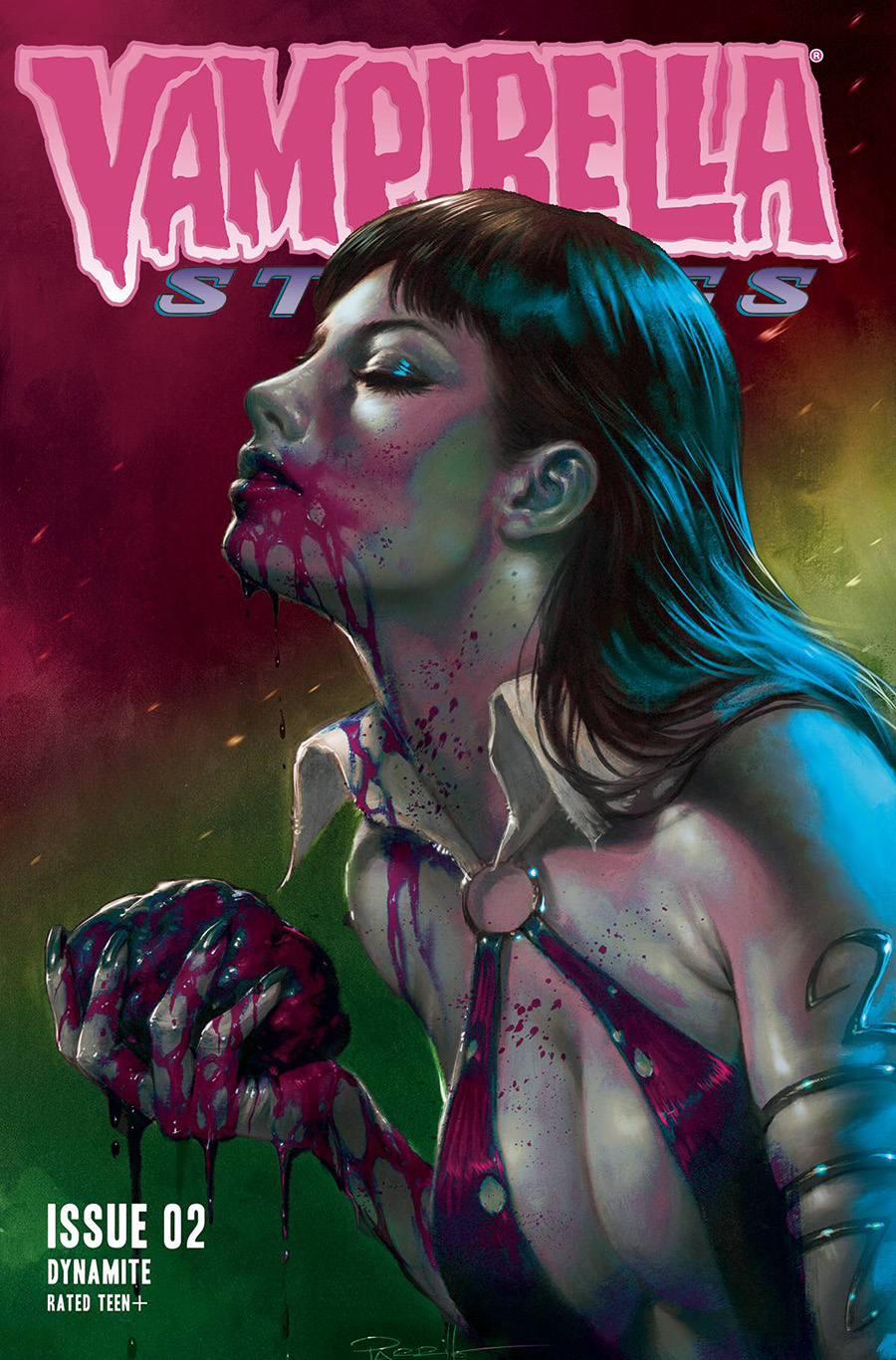 Vampirella Strikes Vol 3 #2 Cover N Variant Lucio Parrillo Ultraviolet Cover