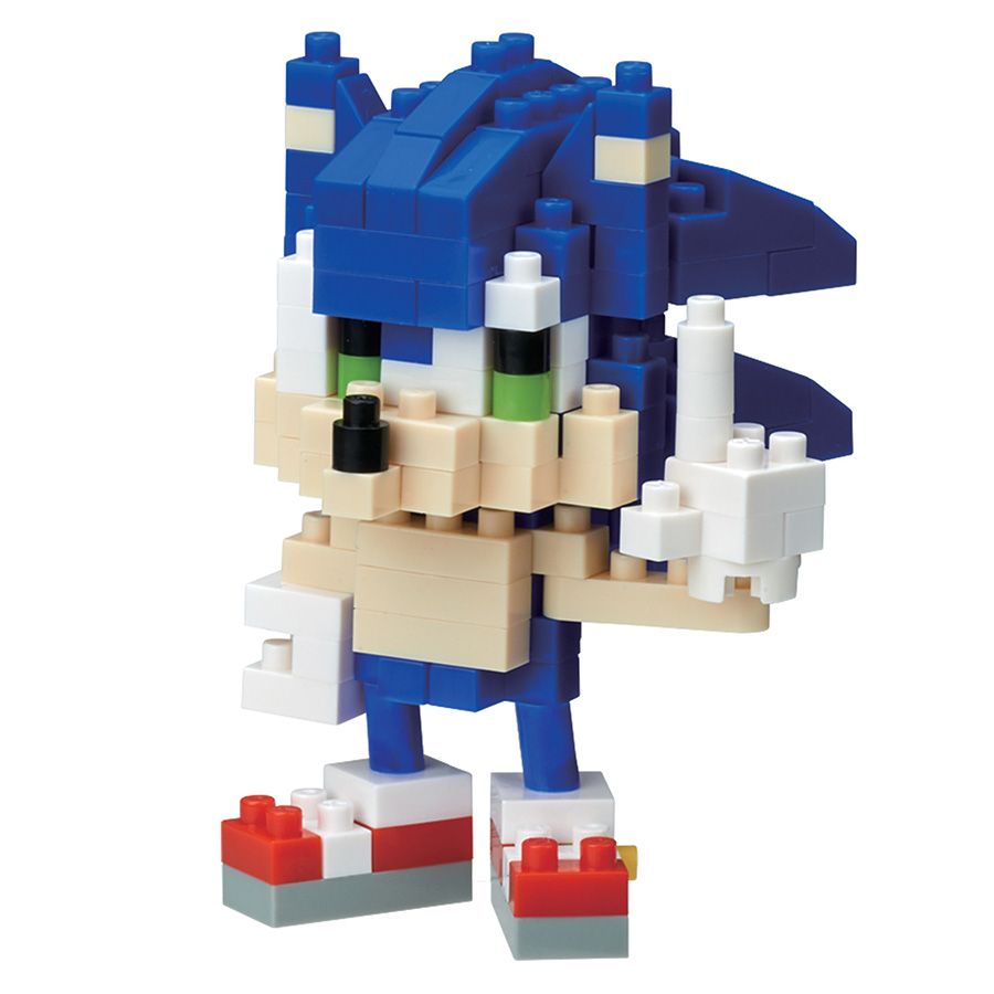 Nanoblock Character Series NBCC-081 Sonic The Hedgehob - Sonic